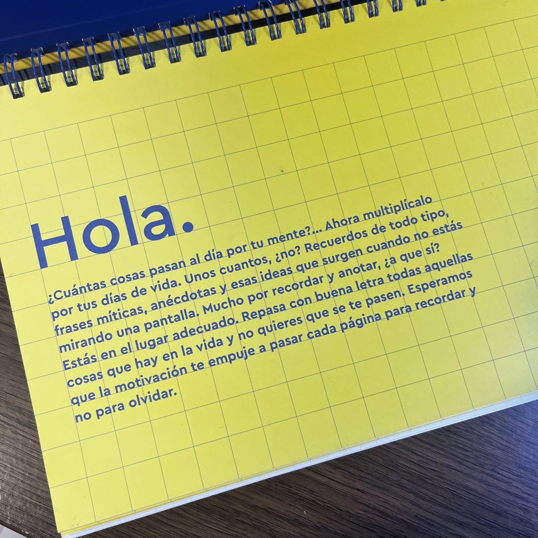 カリグラフィーブック、RUBIO CUADERNO DE LETTERING