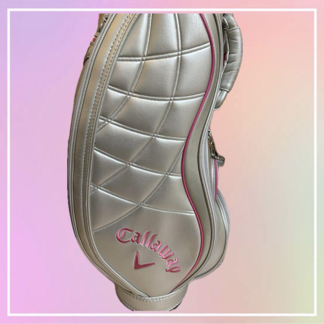 Callaway ゴルフバッグ シルバー キルティング