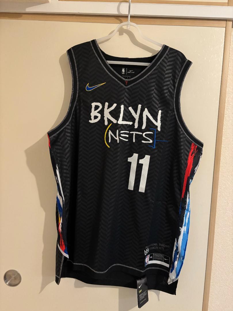 ウェア Brooklyn Nets Kyrie AUGmaeJersey L