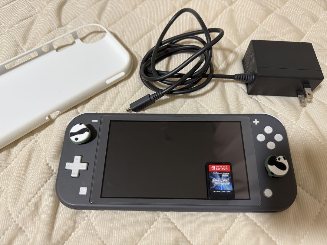 Nintendo Switch Lite グレー + ポケモンソフト Switch Lite ポケモン ソフト付き - メルカリ