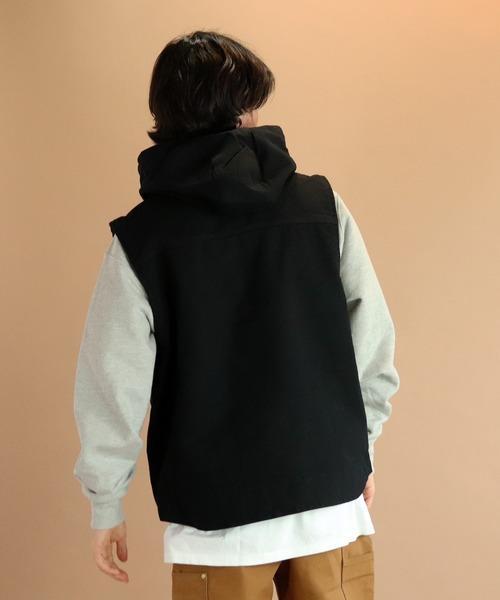 カーハート フード ベスト 黒 M ＊新品・新作・訳あり Carhartt｜トップス