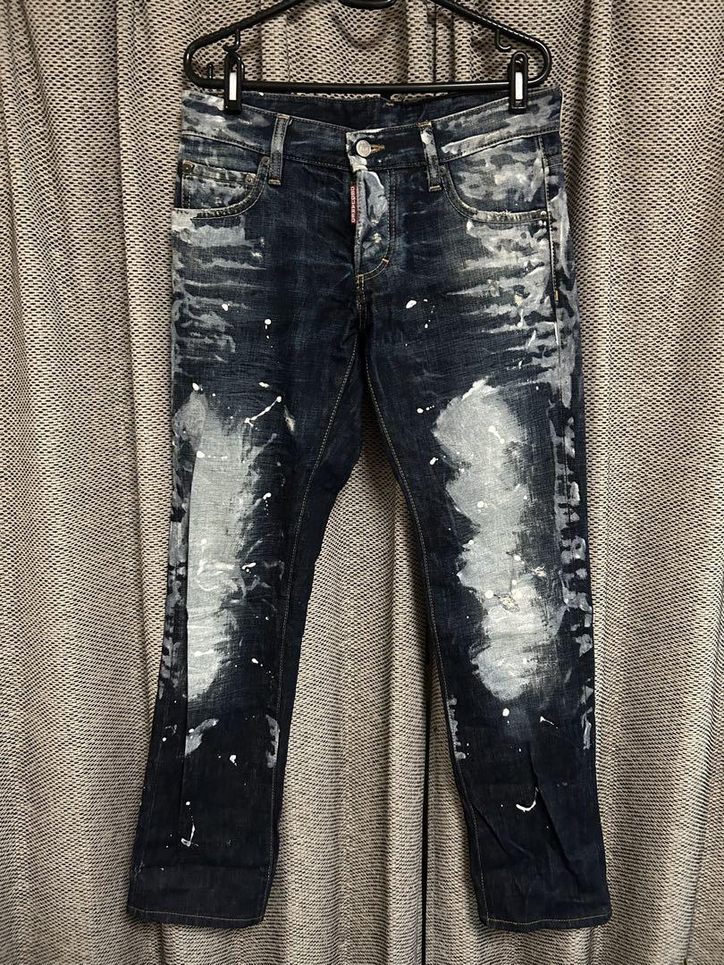 ディースクエアード　DSQUARED2 デニム　ペイント加工