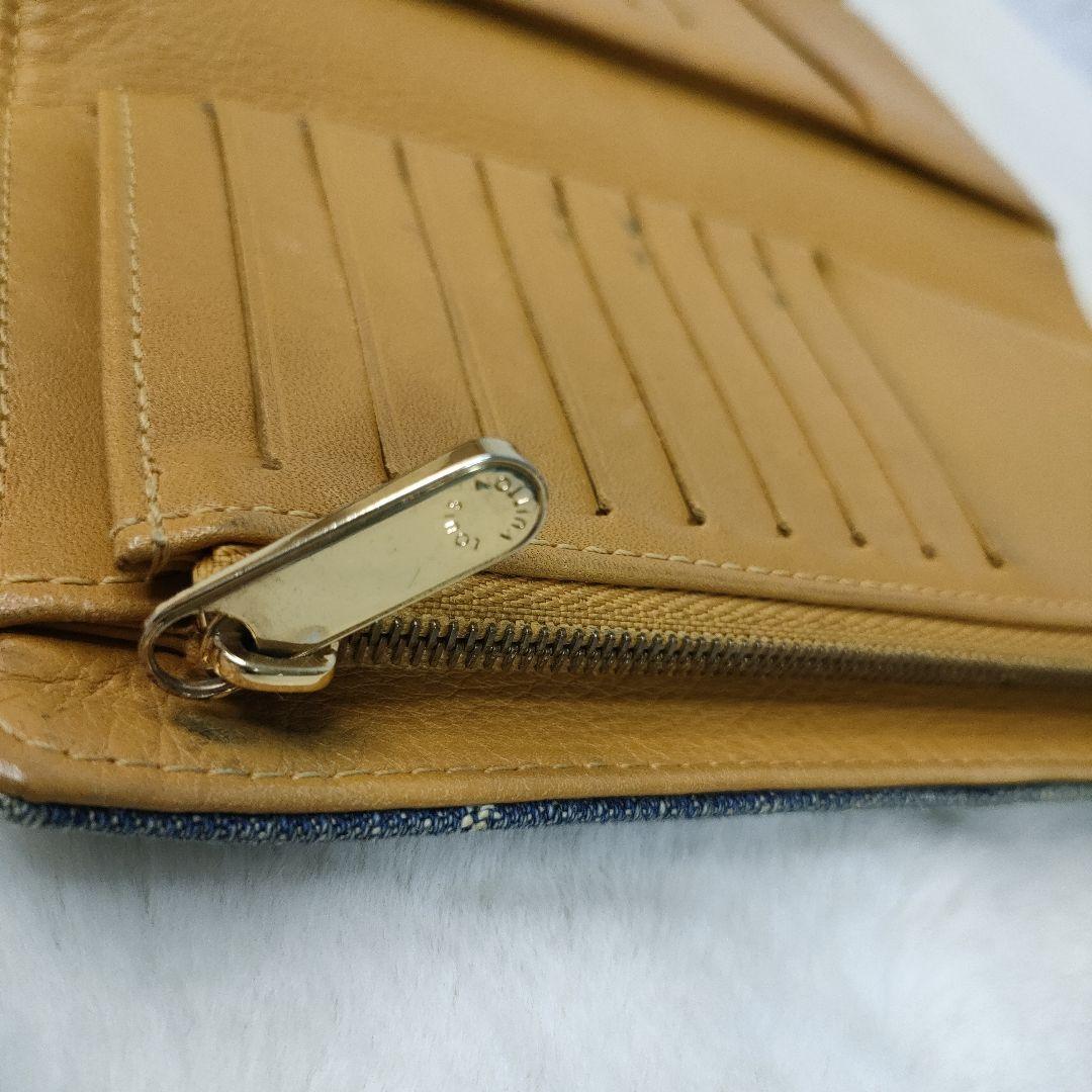 LOUIS VUITTON　ポルトフォイユ　アメリア　デニム　M95511