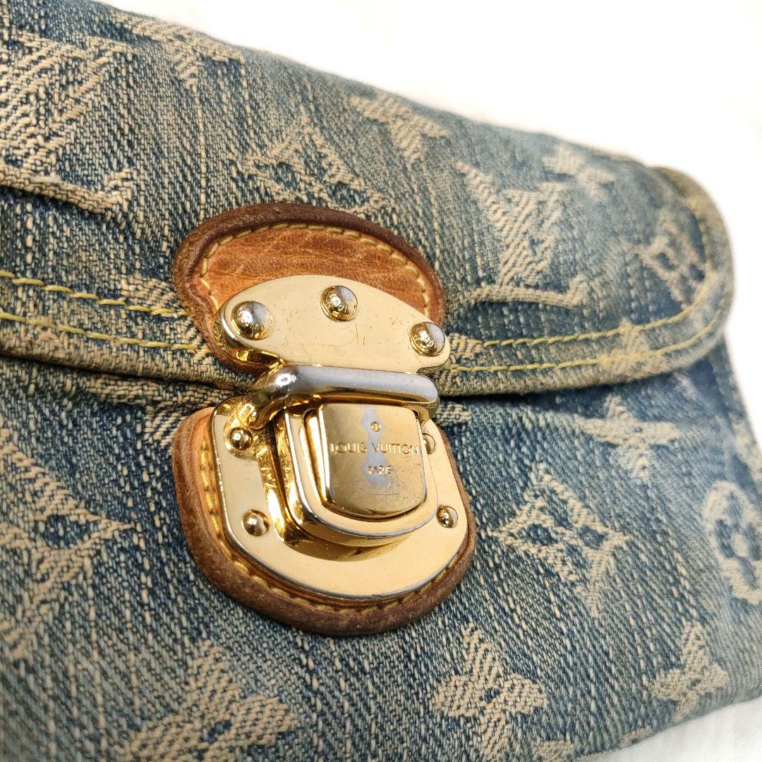 LOUIS VUITTON　ポルトフォイユ　アメリア　デニム　M95511