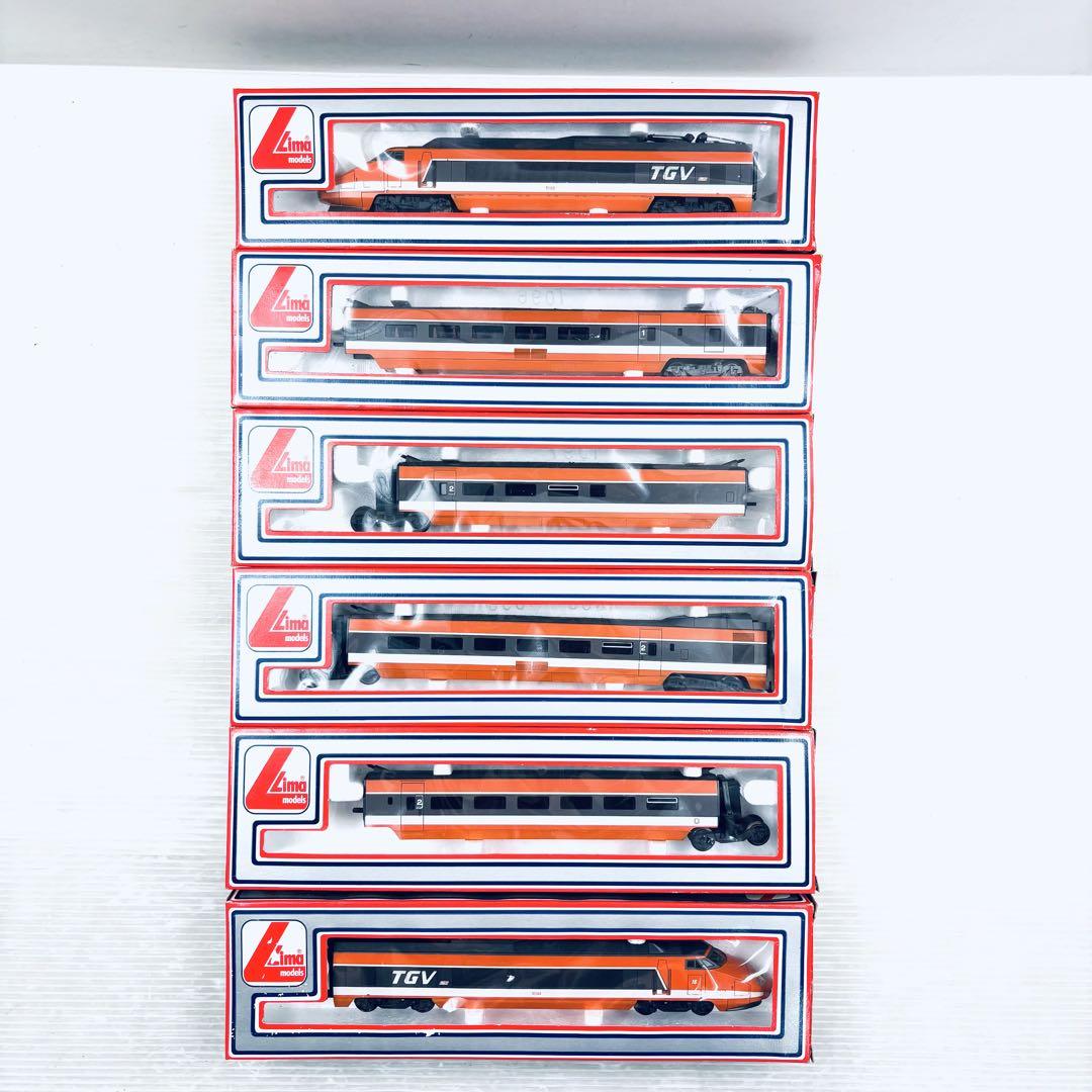 LIMA models リマ　HOゲージ TGV 6両セット　箱付き　鉄道模型