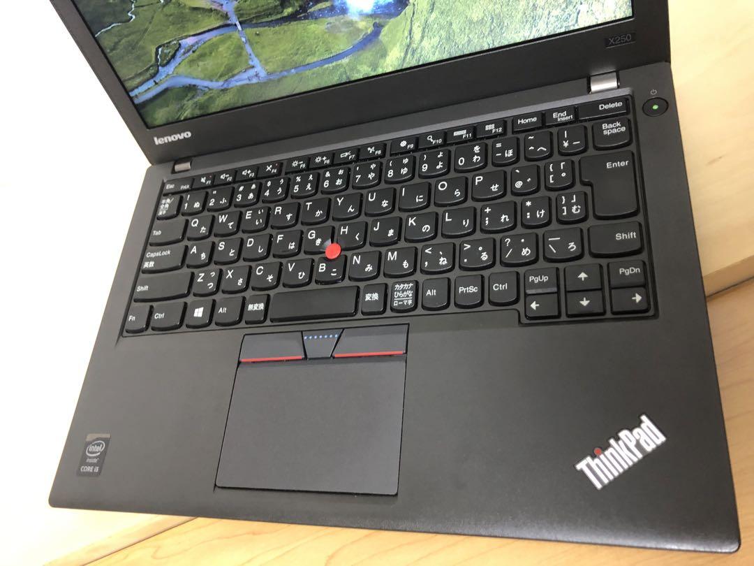 ThinkPad x250 新品SSDGB 240 i5 8GB ノートPC Lenovo Thinkpad X250 (i5/8GB/128GB+32GB)