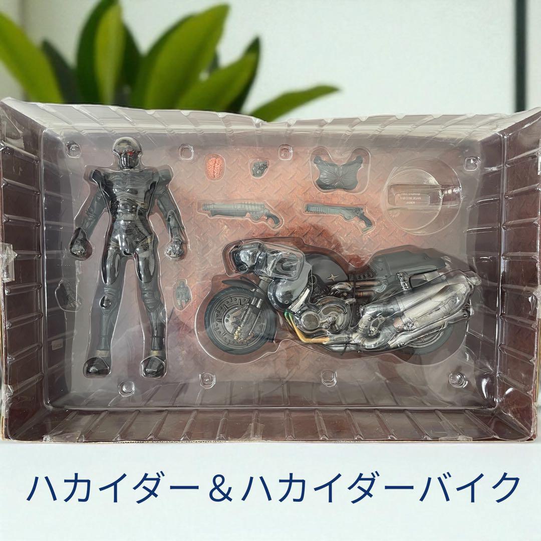 ハカイダー&ハカイダーバイクのフィギュア Amazon.co.jp: 匠魂 SPECIAL ハカイダー バイク セット レッド