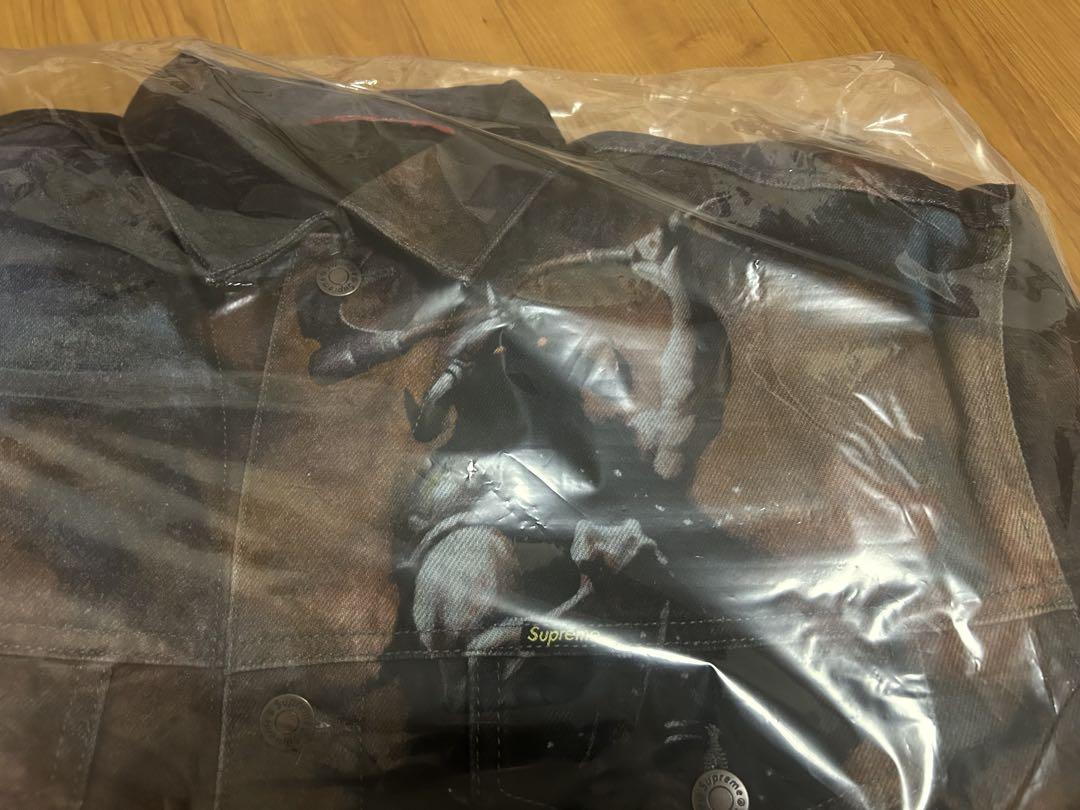ジャケット・アウター Supreme x Frazetta Faux Trucker Jacket