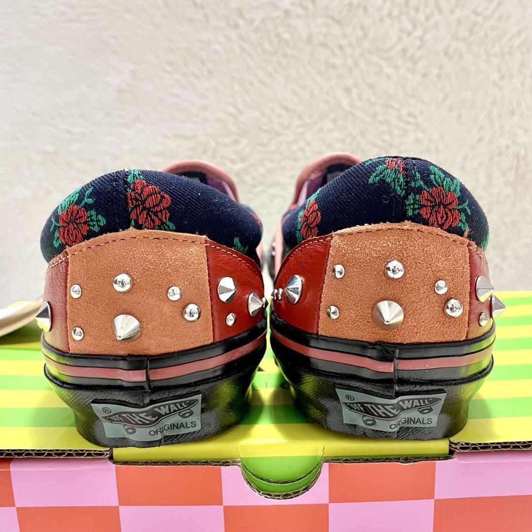 箱付未使用 限定品 GUCCI VAULT VANS コラボ スタッズスリッポン