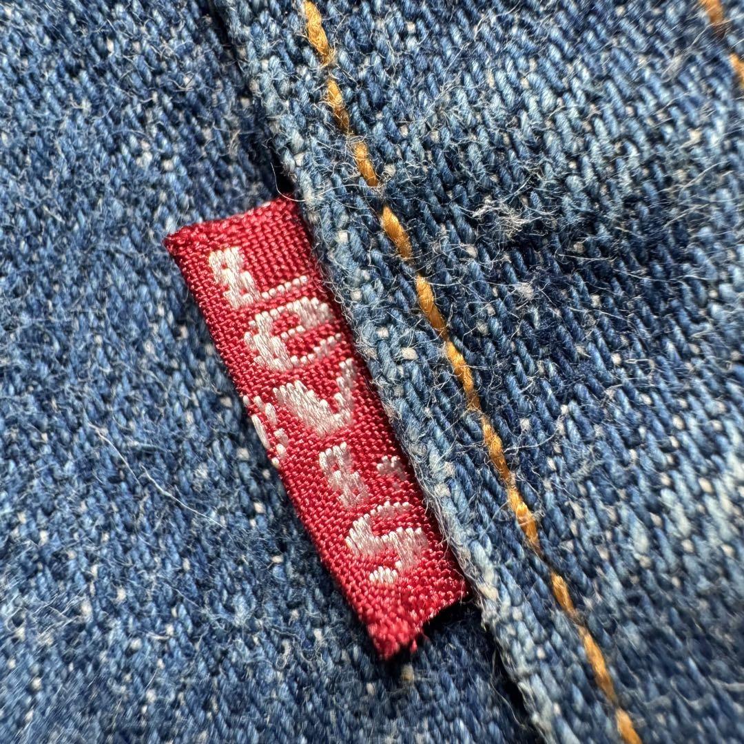 【90s】Levi's 501xx USA製 リジッド ブリーチ W34
