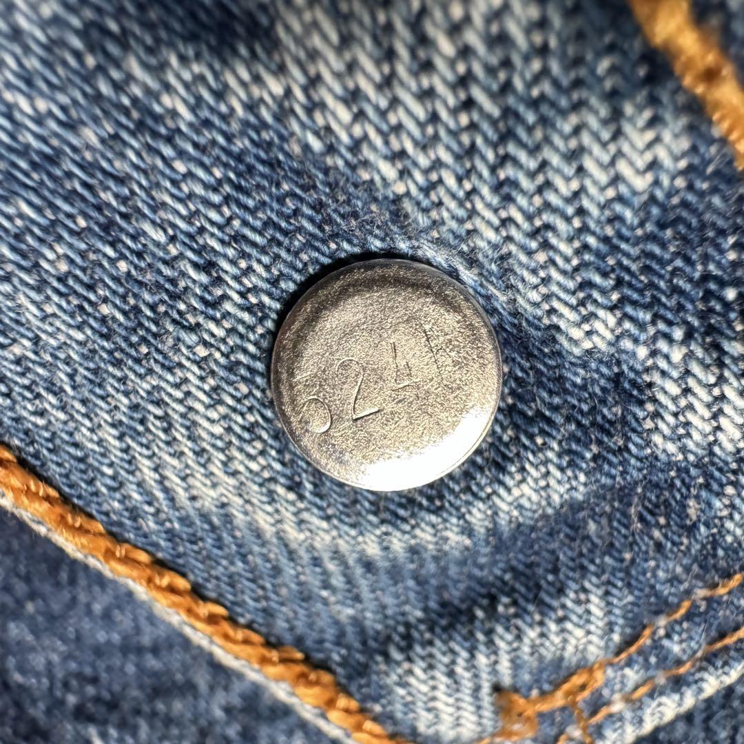 【90s】Levi's 501xx USA製 リジッド ブリーチ W34