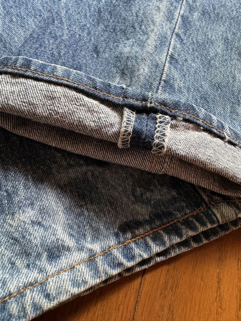 【90s】Levi's 501xx USA製 リジッド ブリーチ W34