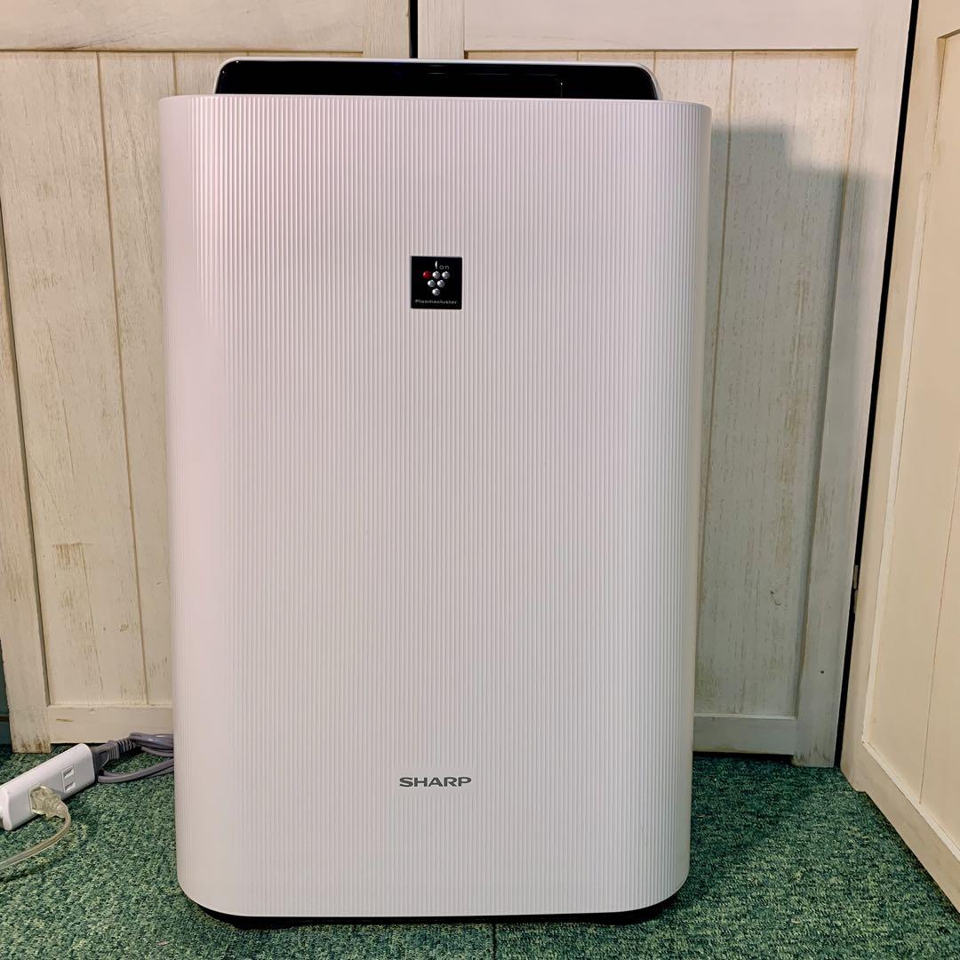 シャープ　空気清浄機 KC-G40-W プラズマクラスター 楽天市場】SHARP シャープ 加湿空気清浄機 11畳 KC-G40-W 加湿器