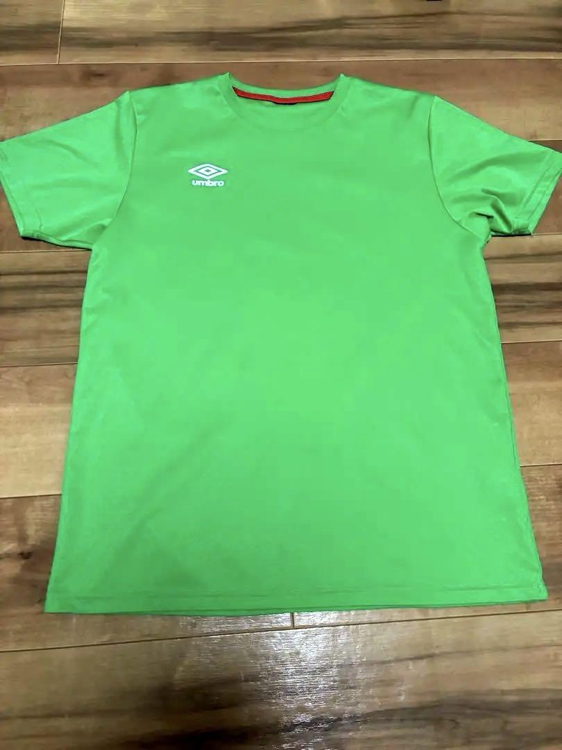 umbro Tシャツ サイズO ライトグリーン 黄緑 メンズ サッカー