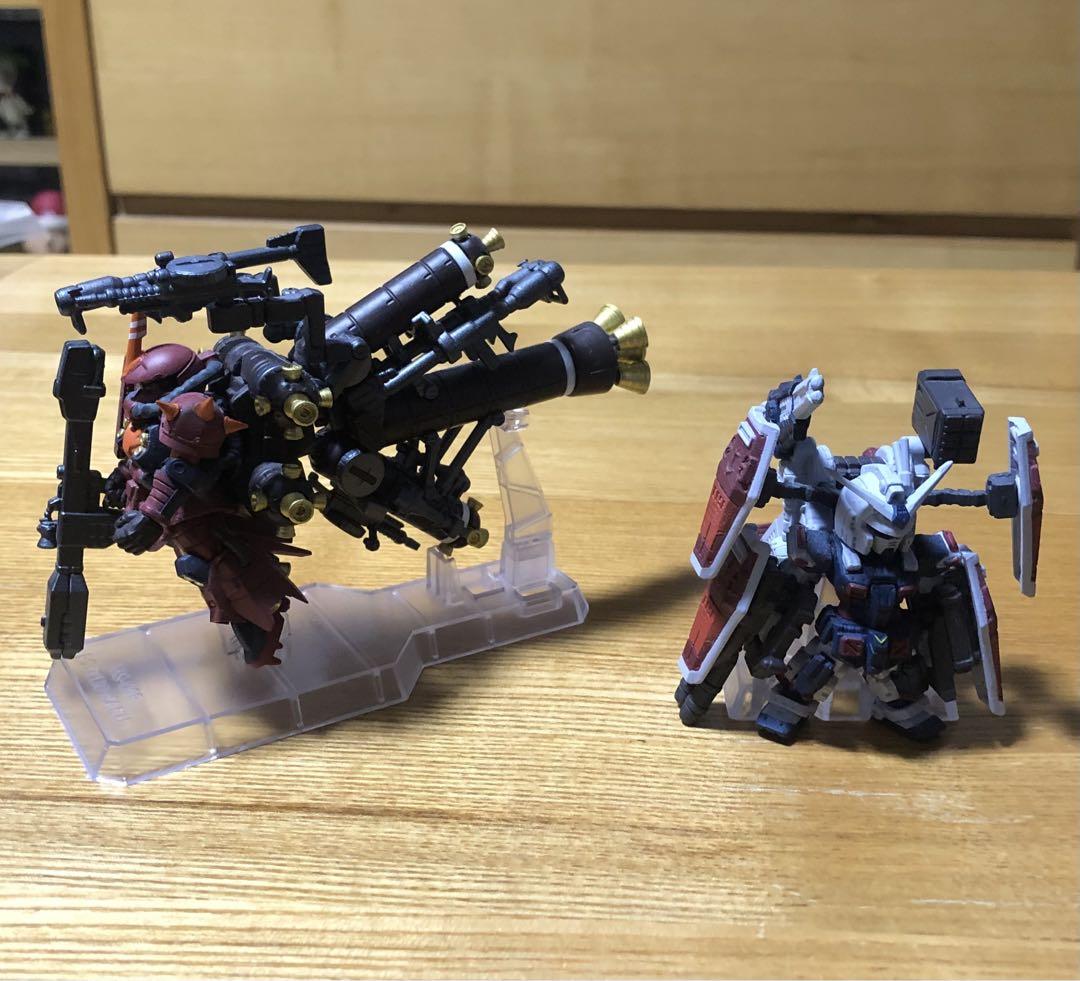 コンバージ EX-13 フルアーマーガンダム & EX-32 サイコザク コンバージ EX-13 フルアーマーガンダム & EX-32 サイコザク