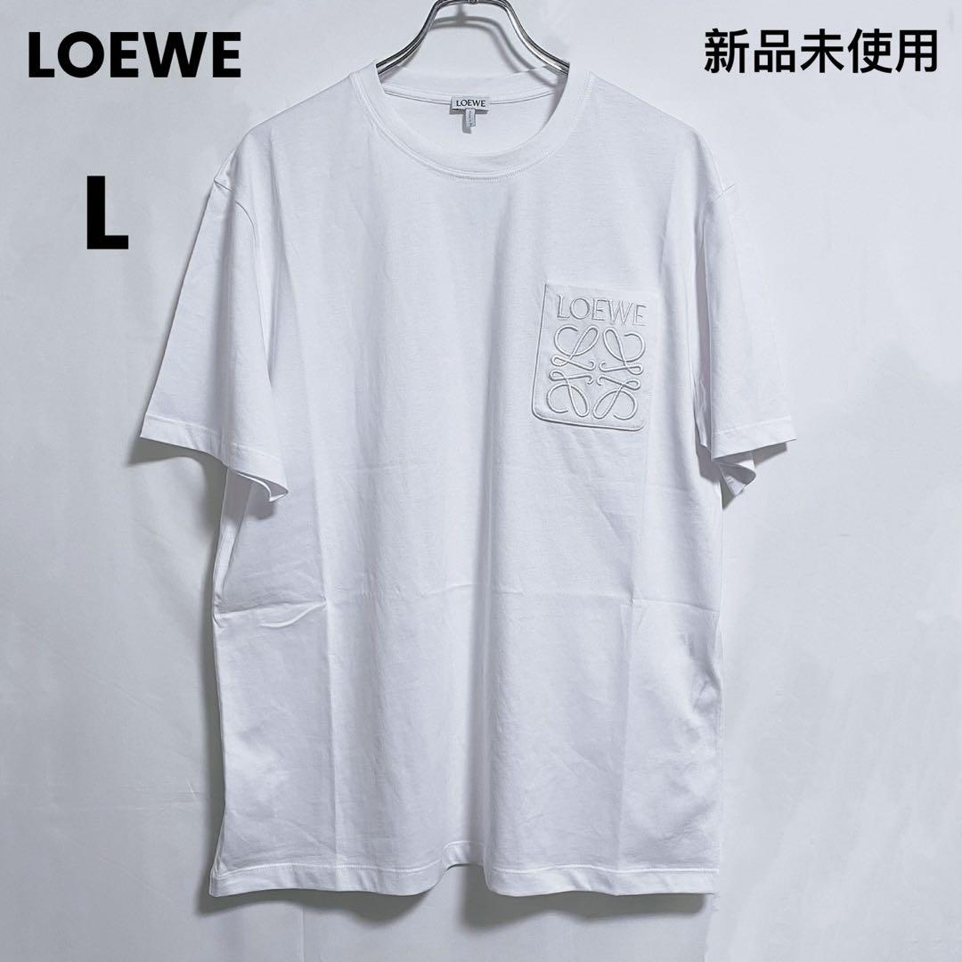 LOEWE ロエベ 刺繍Tシャツ Lサイズ