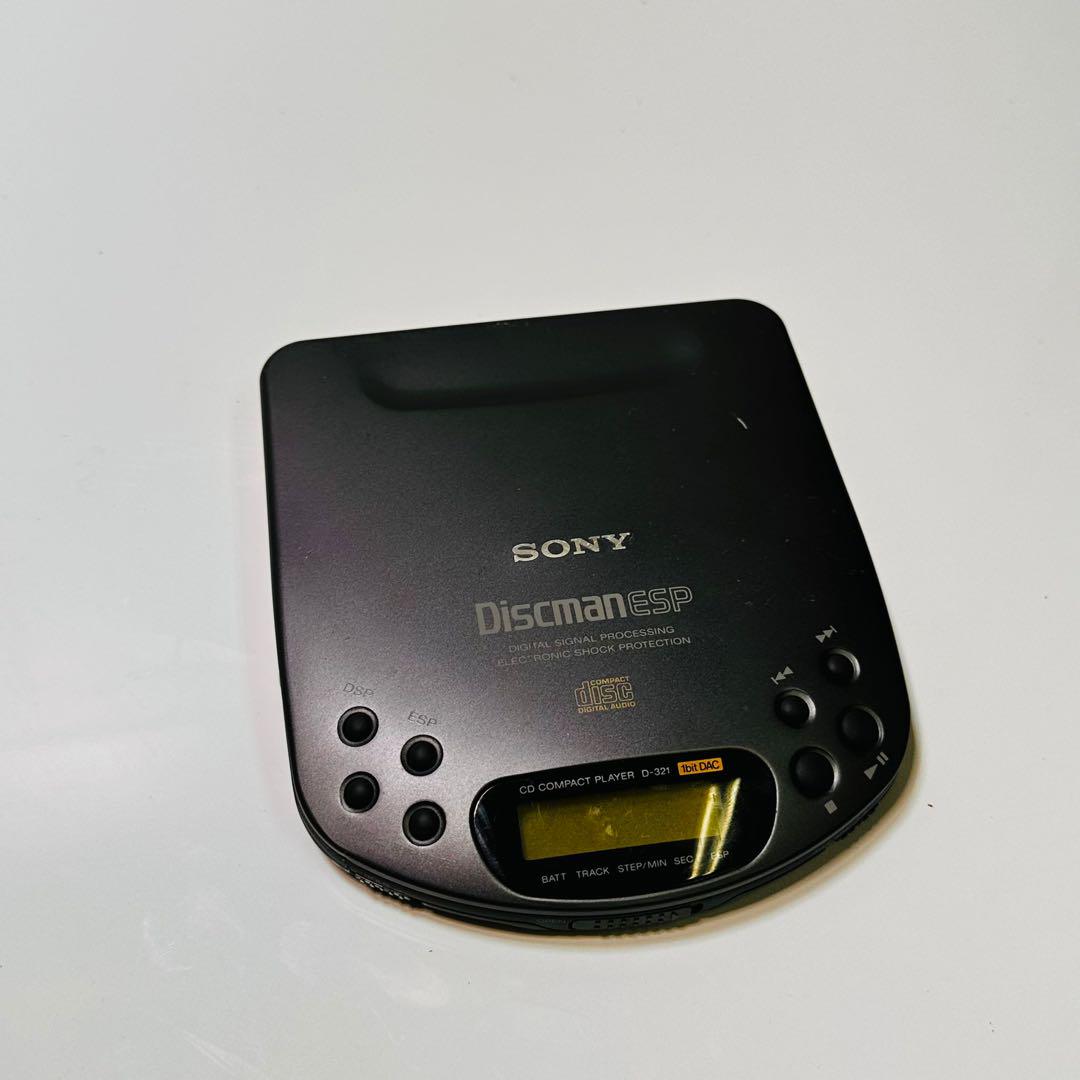 SONY Discman ポータブルCDプレーヤー D-321 ジャンク - メルカリ