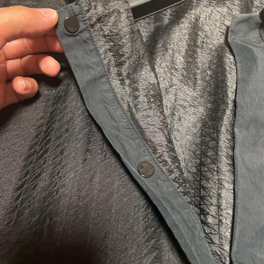 スペシャル STONE ISLAND ブラックナイロンジャケット スペシャル STONE ISLAND ブラックナイロンジャケット