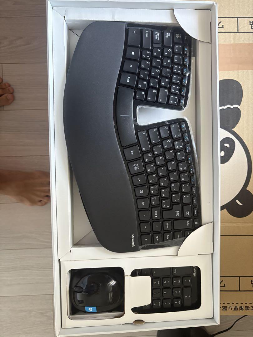 （マウス以外未使用）Microsoft Ergonomic キーボードセット