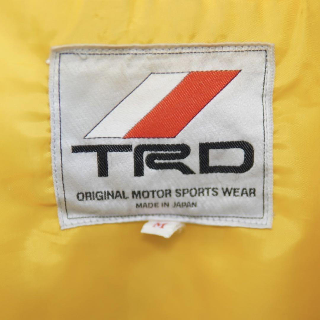 TOYOTA TRD 90s フード中綿ナイロンジャケット 旧ロゴ ブラック