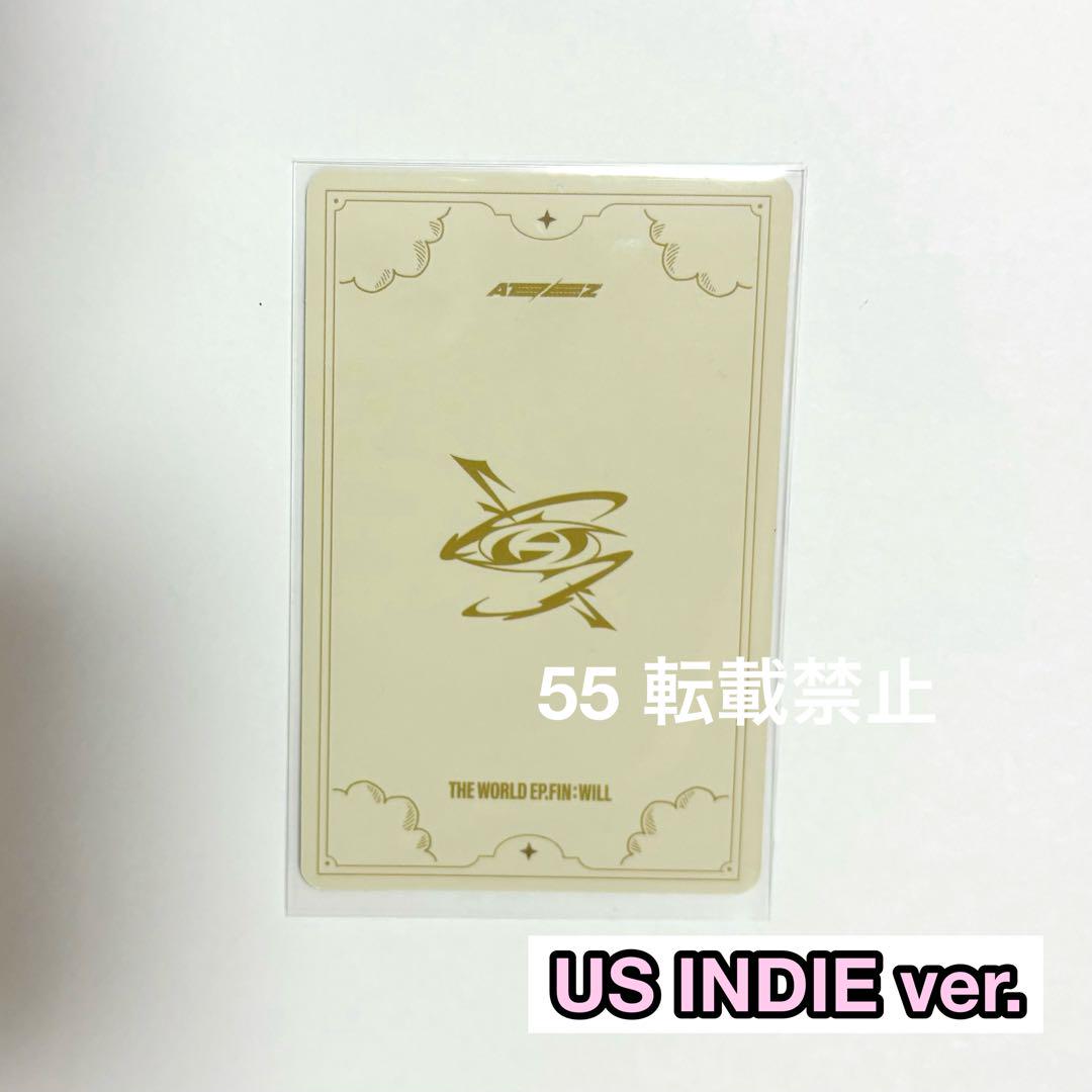 ATEEZ サン WILL Hello82 US INDIE ver. トレカ - メルカリ