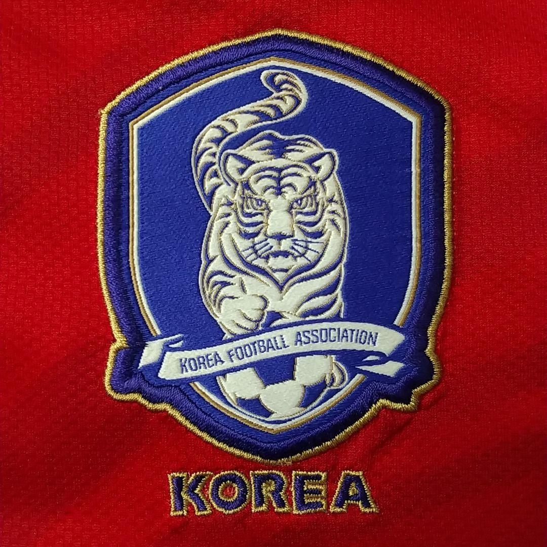 人気☆ナイキ 韓国代表 刺繍ロゴ 10/11 ホーム ユニフォーム L