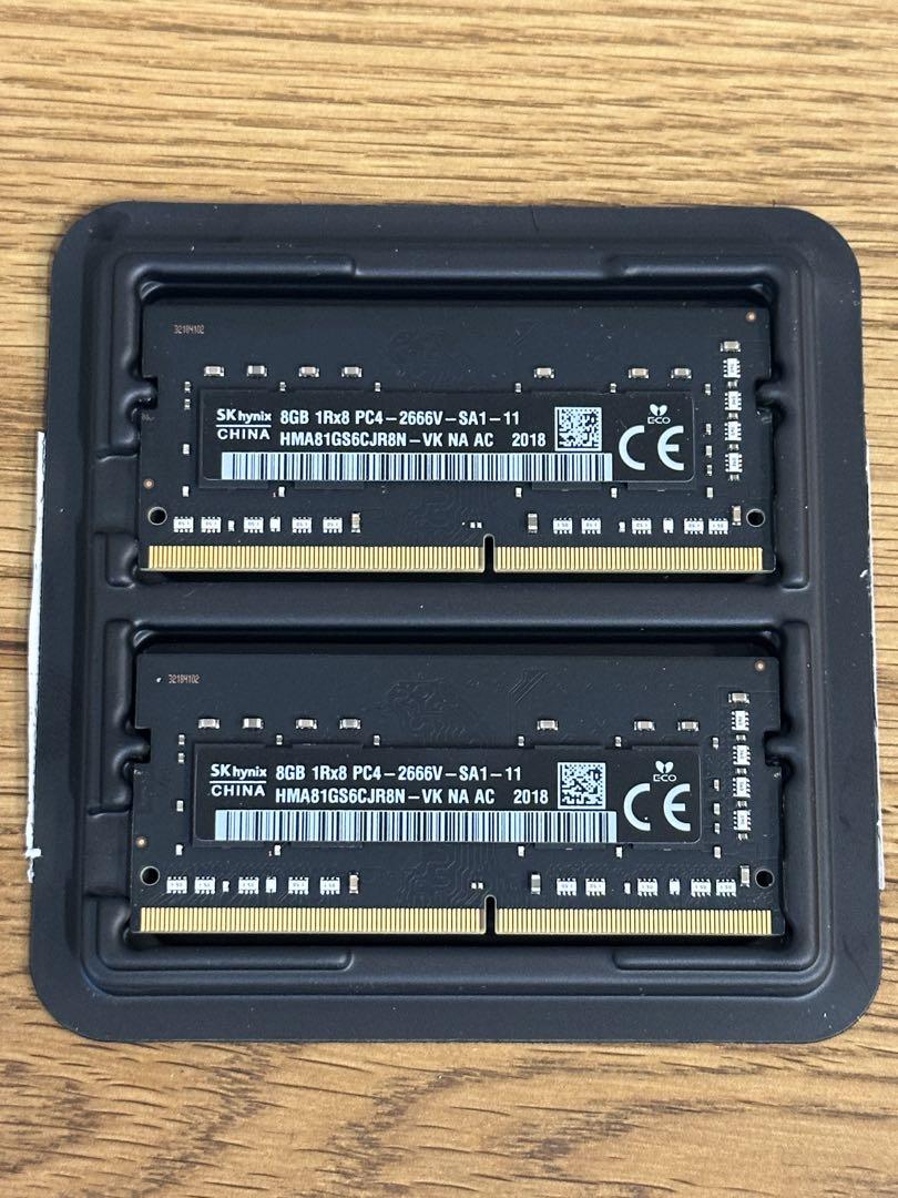 miさま専用ページ♡ Apple純正 SK Hynix製 16GB(8x2) SO-DIMM - メルカリ