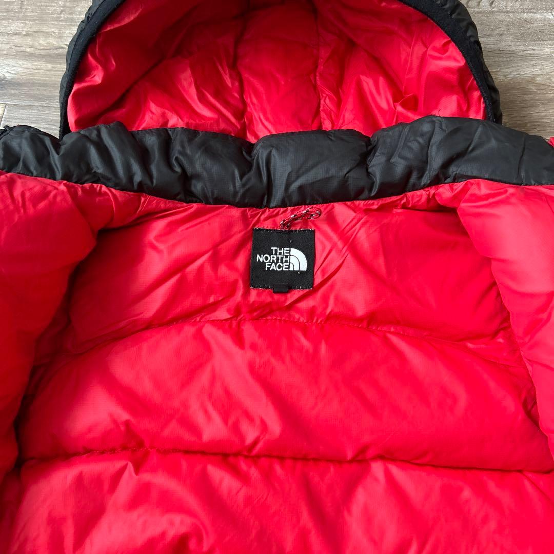 ノースフェイスフード付きダウン　100