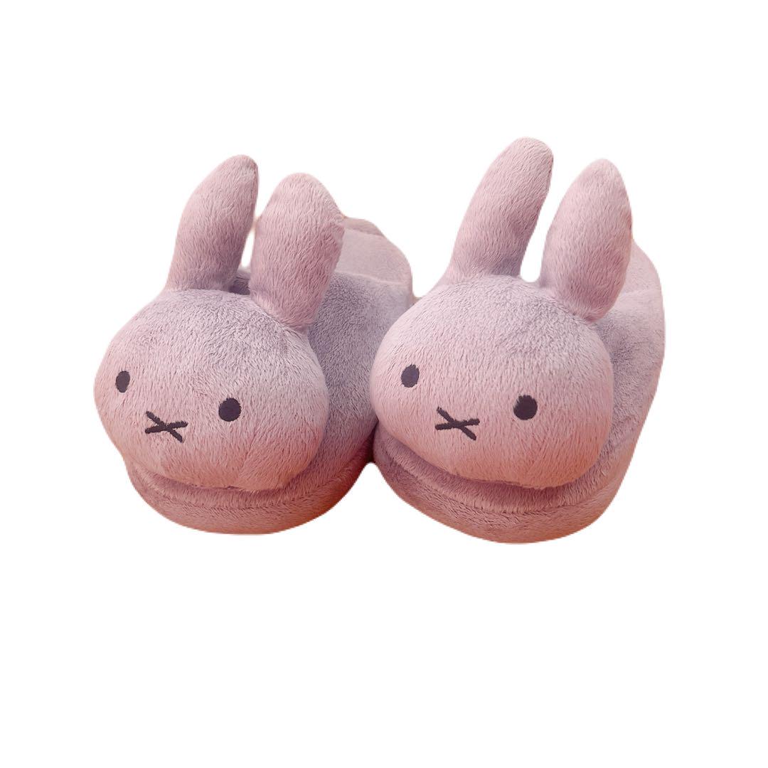 新品 ミッフィー展 ルームシューズ ミッフィー ワッペン スリッパ MIFFY ルームシューズ ルーム用品