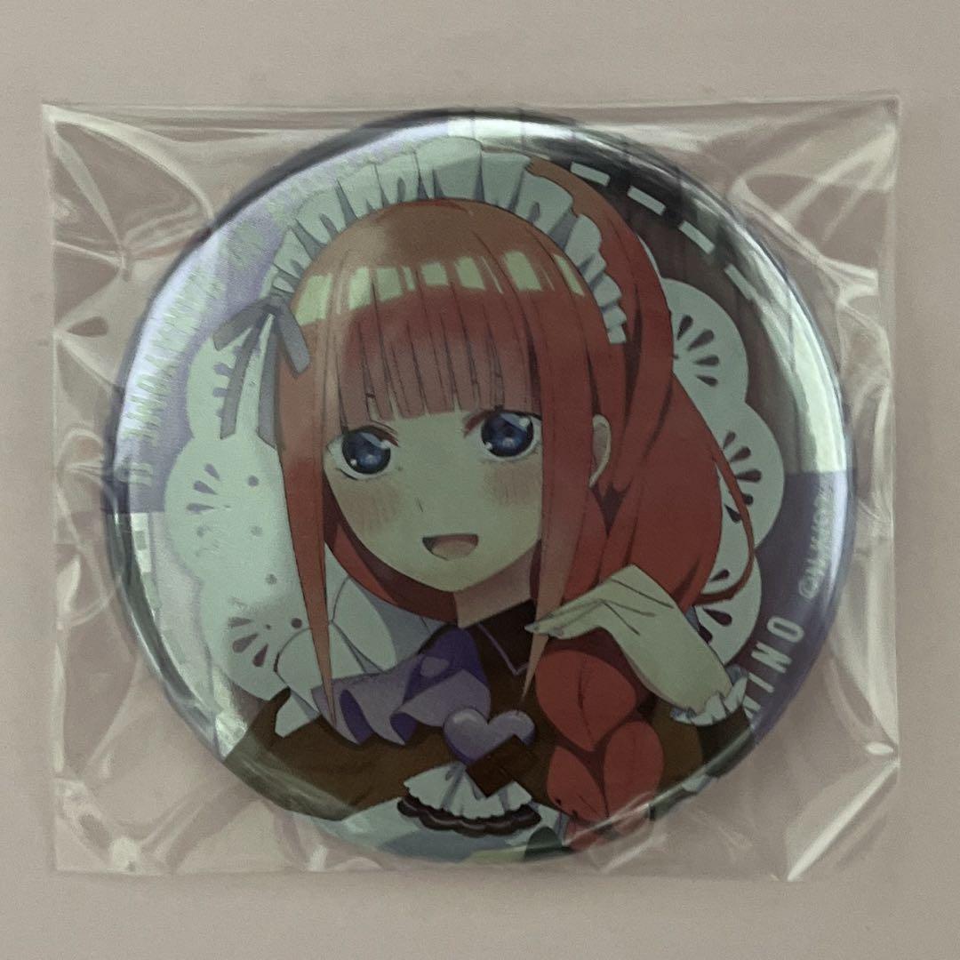 中野二乃　缶バッジ　バレンタイン　カフェ　and GALLER 中野二乃 缶バッジ バレンタインストーリー - メルカリ