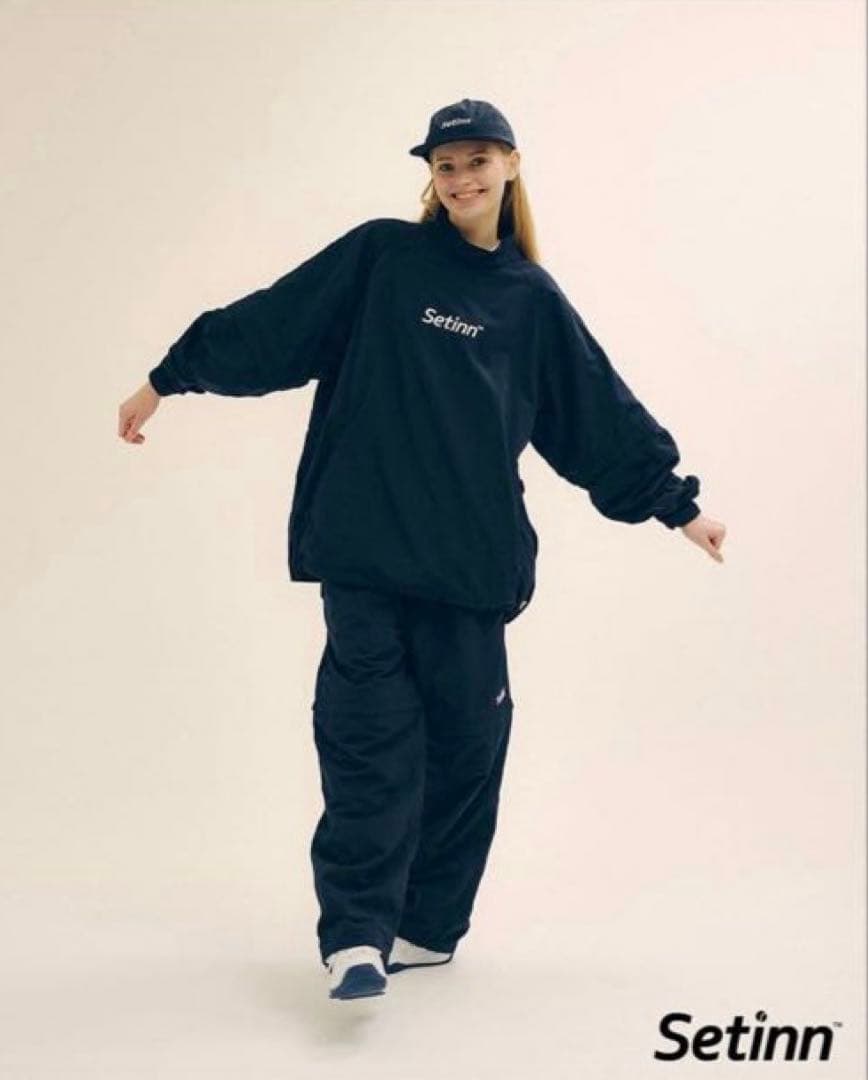 setinn 2way ナイロン ネイビーXL LL ENNOY