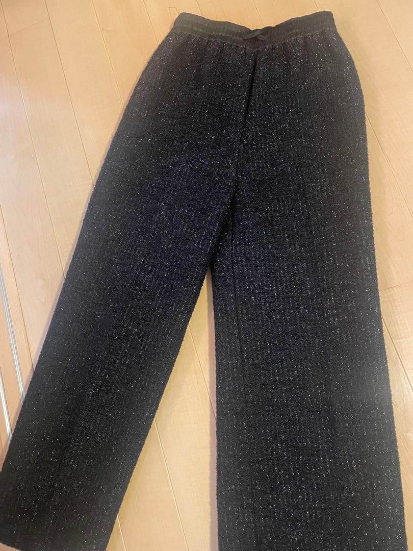 yori shiroconキラキラワイドパンツ36 yori shiroconキラキラワイドパンツ36