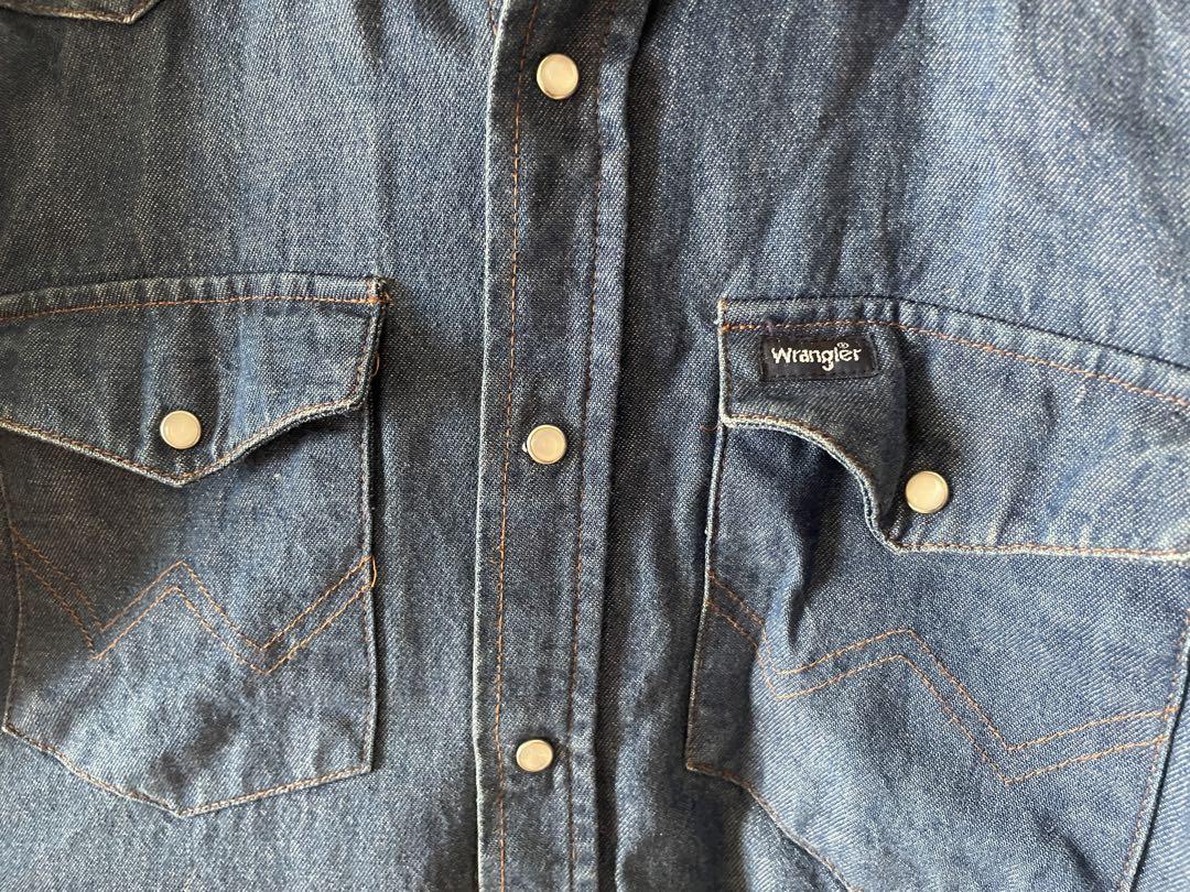 Wrangler Western Shirts XXL デニムシャツ