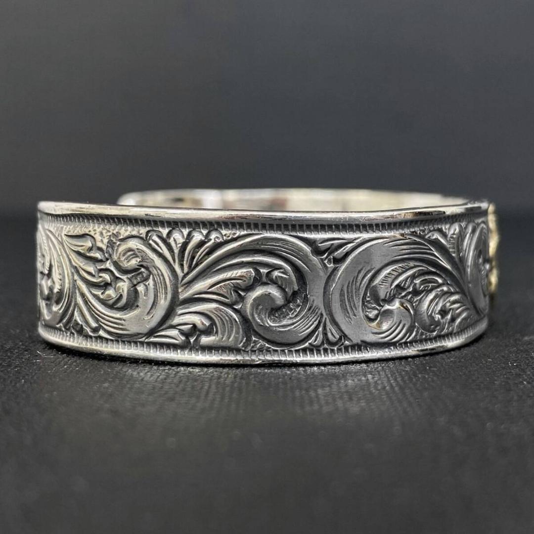 アクセサリー LARRY SMITH KARAKUSA ROSE BRACELET 18K