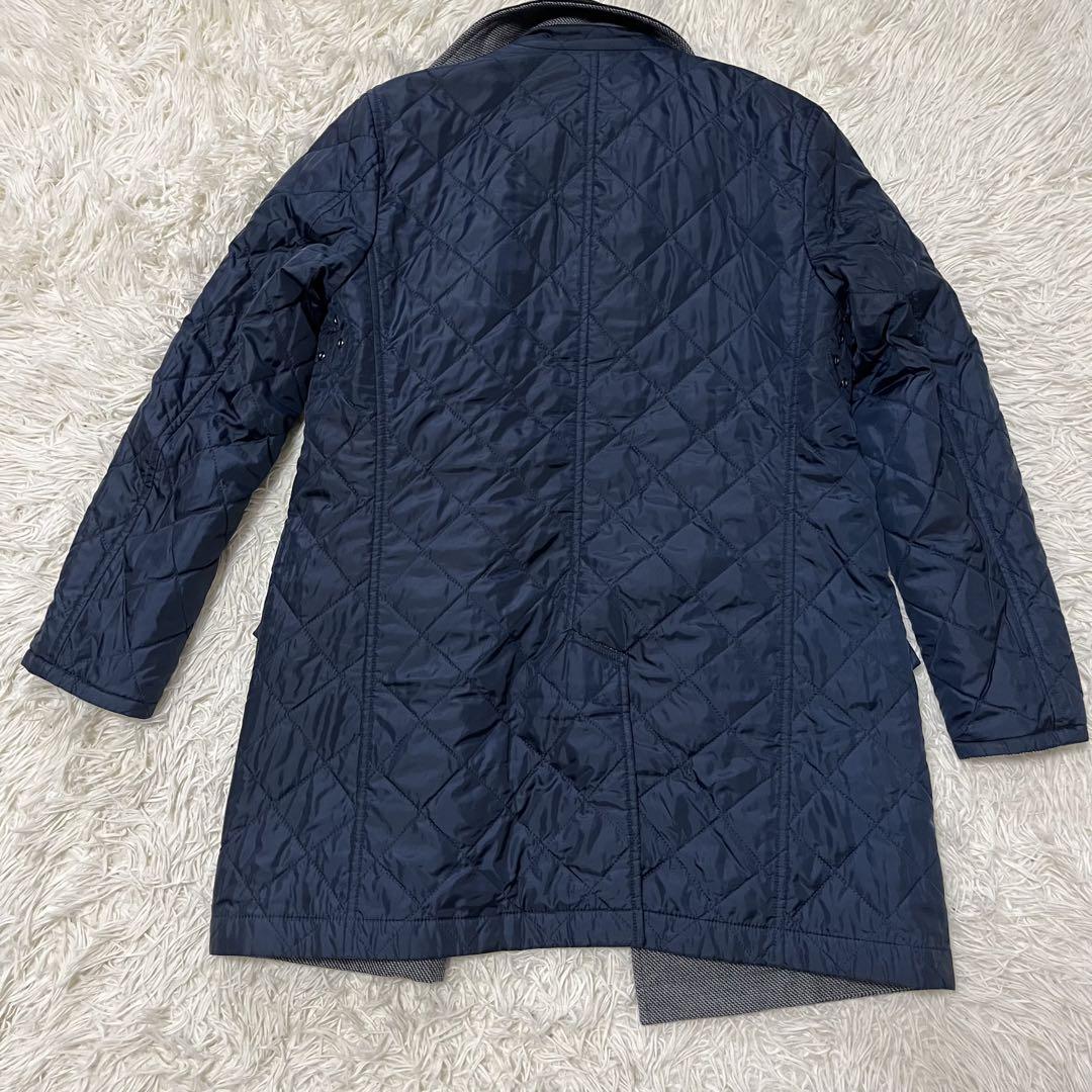 未使用級美品✨　マッキントッシュ　ステンカラー　　リバーシブル　キルティング