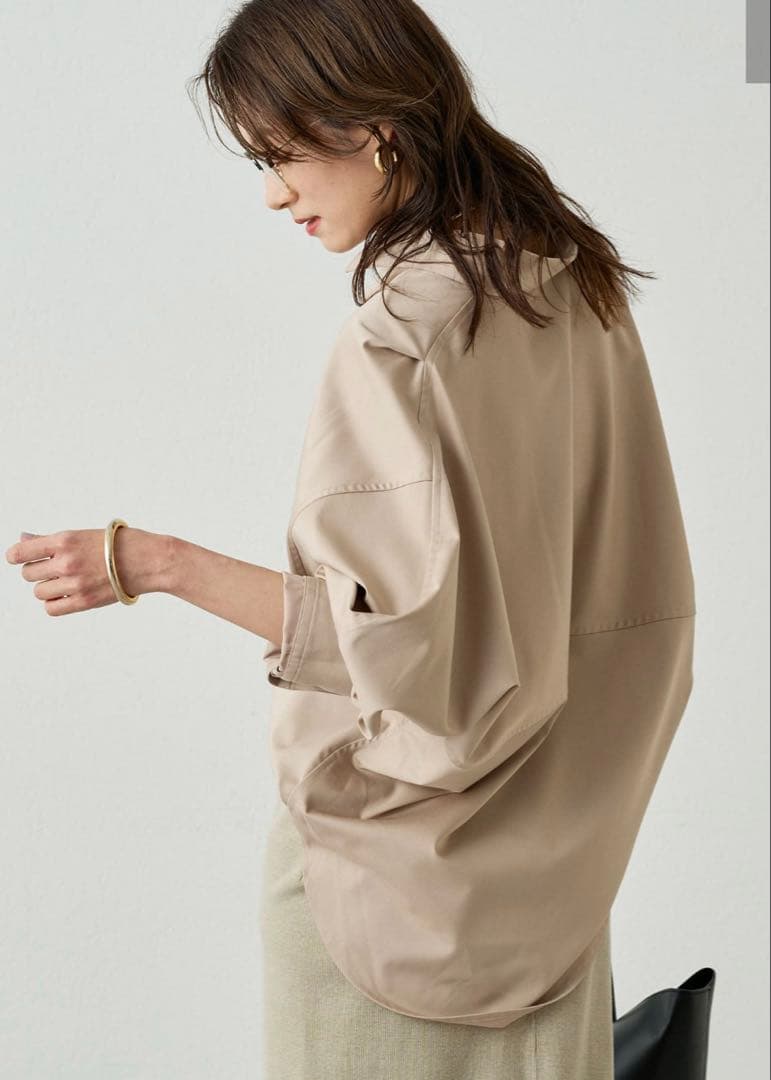 LOUNGEDRESS(ラウンジドレス) サテンBIGシャツ LOUNGEDRESS(ラウンジドレス) サテンBIGシャツ