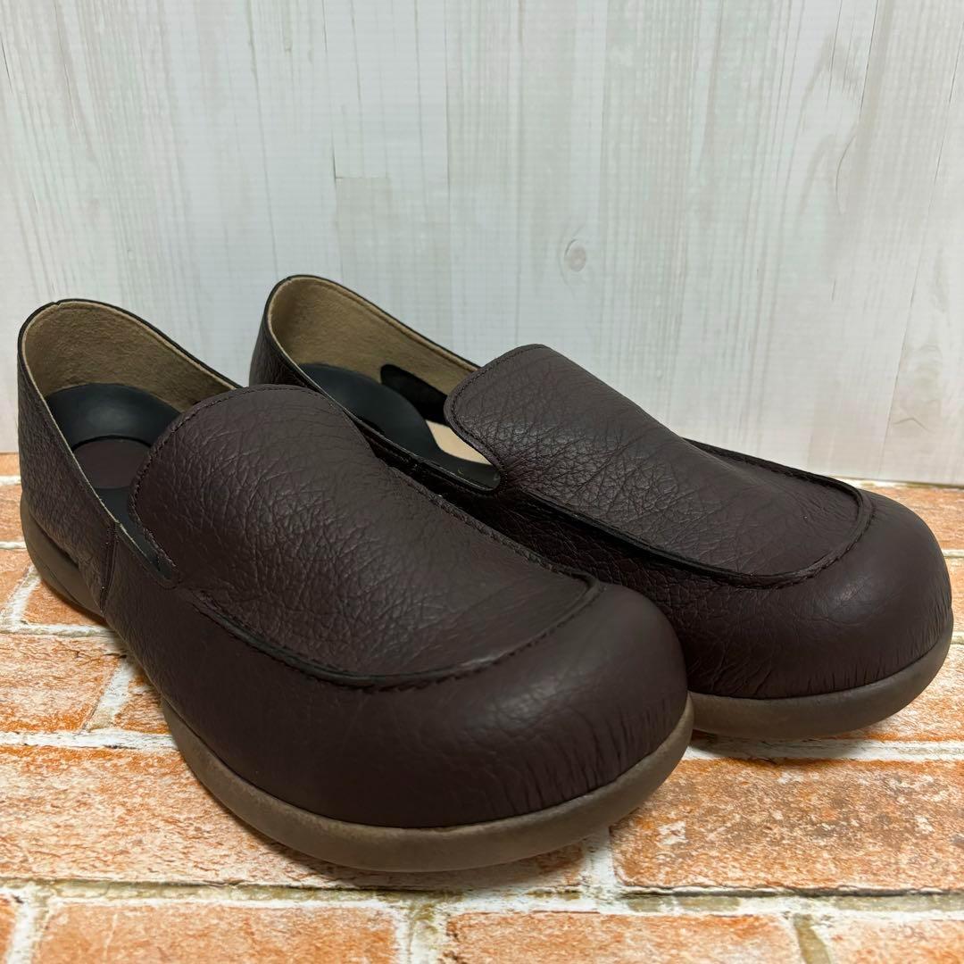 【美品】Re:getA リゲッタ ドライビングシューズ シボ加工 スリッポン