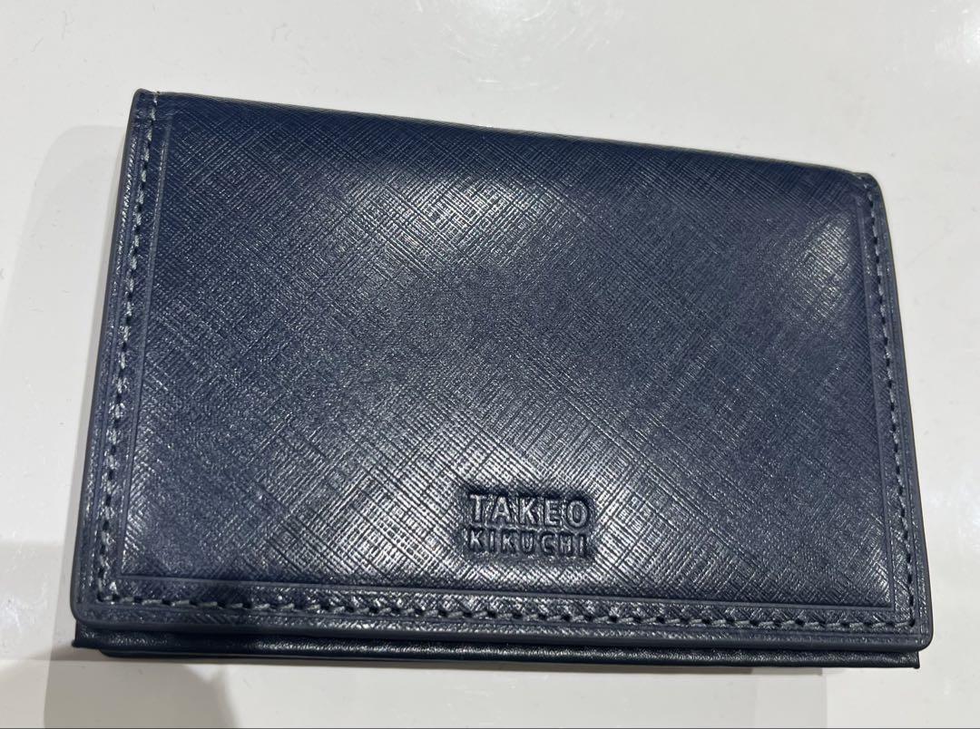 新品未使用 TAKEO KIKUCHI 名刺入れ シグマ