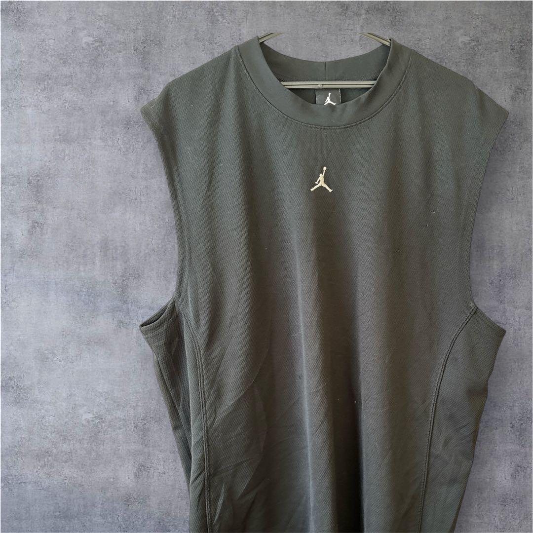 JORDAN エアジョーダン ブラック タンクトップ - メルカリ