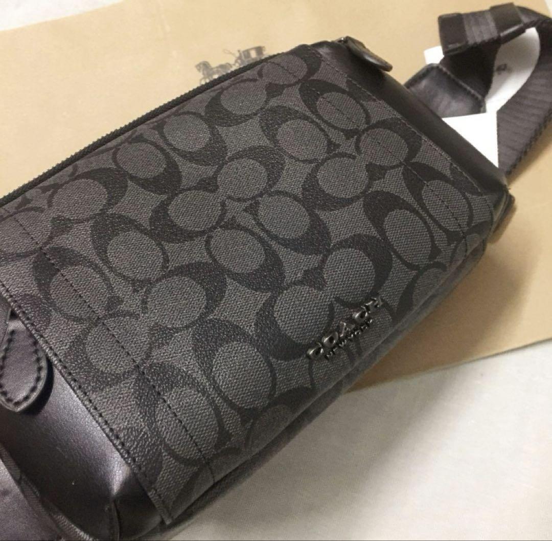 ◆新品◆COACHバッグ F38749 ボディバッグ ベルトバッグ 斜めかけ