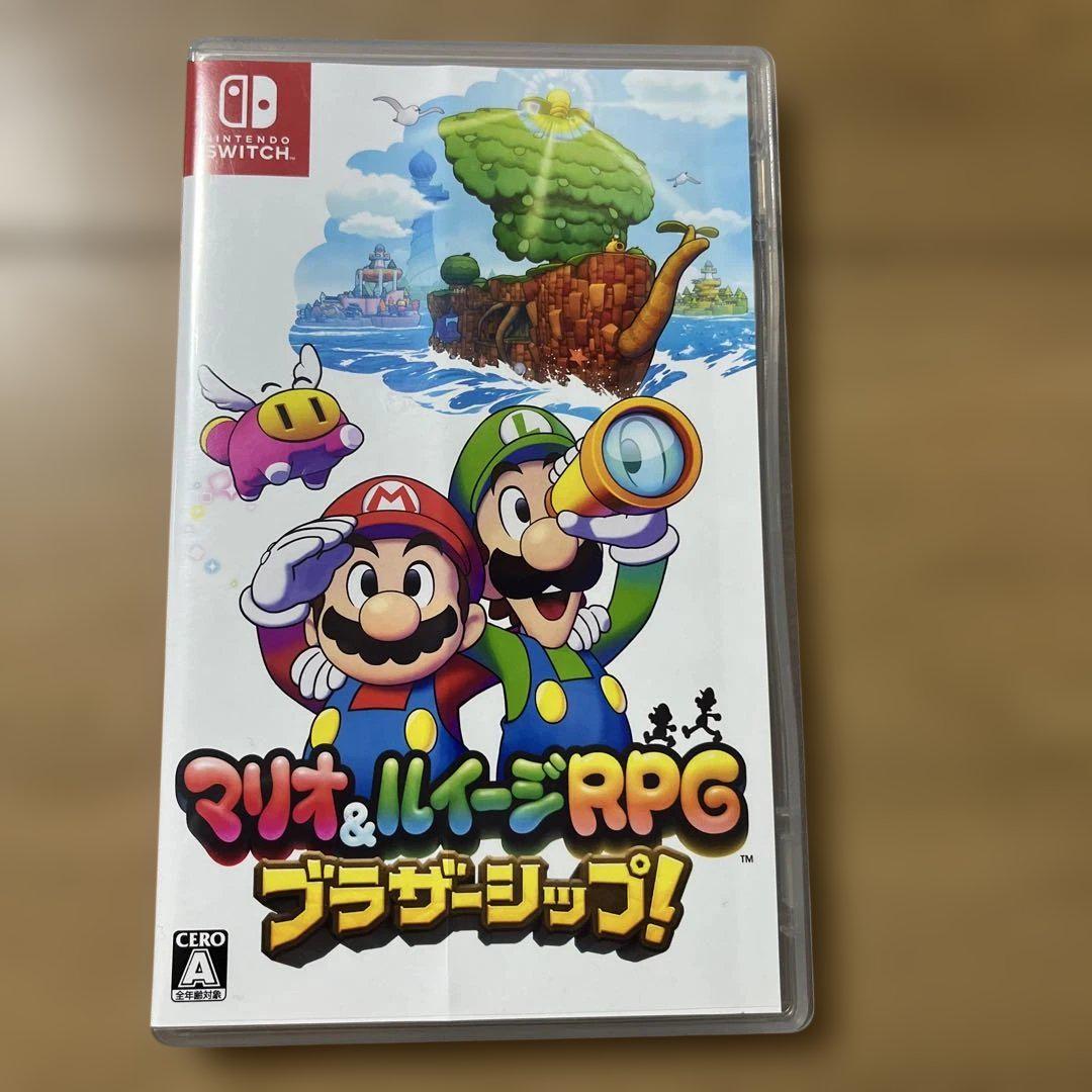 Splatoon 3 & マリオ＆ルイージRPG セット美品 美品】Nintendo Switch マリオ&ルイージRPG ブラザーシップ