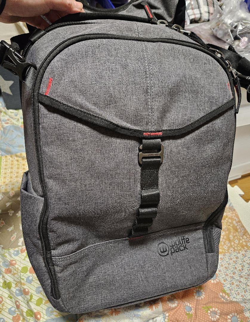 Wolffe Pack カメラバッグ グレー 6,500円