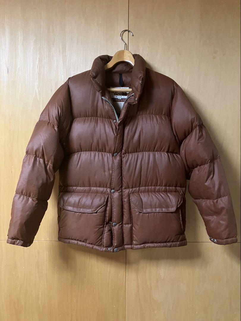 70s THE NORTH FACE ダウンジャケット 茶タグ USA製 L