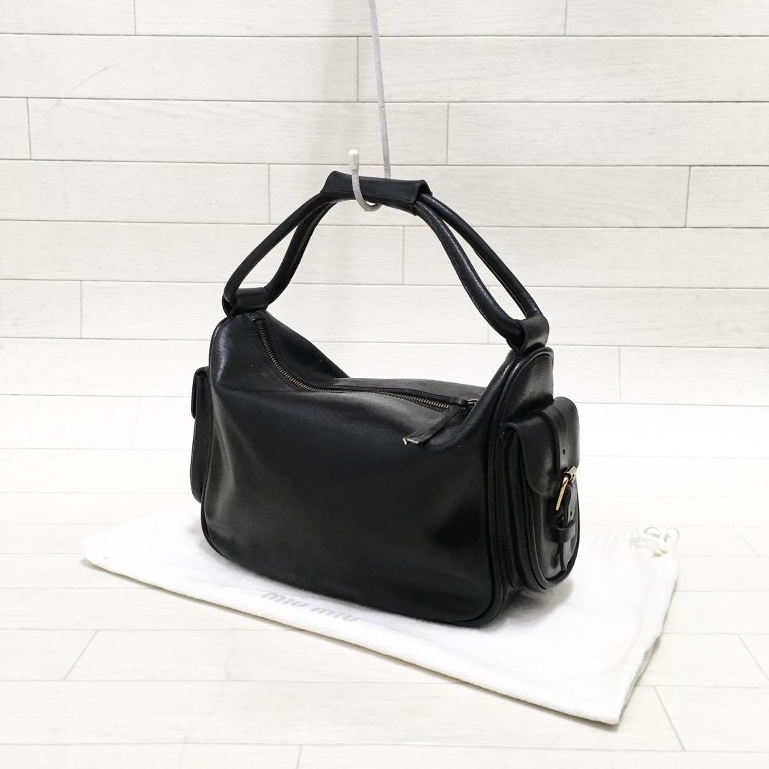 ☆良品・保存袋付☆miu miu archive 90's マルチポケットバッグ