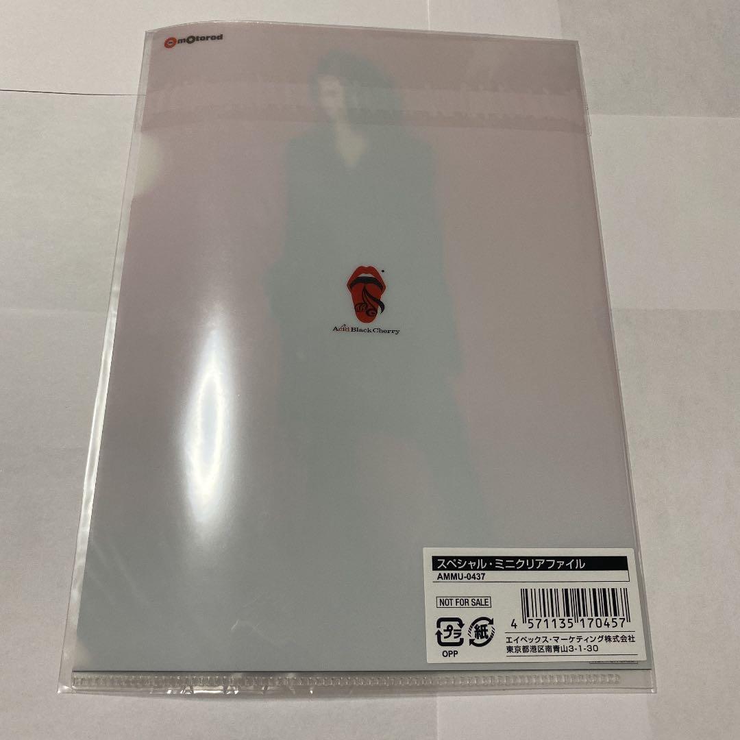 SALE/95%OFF】 acid black cherry ミニクリアファイル
