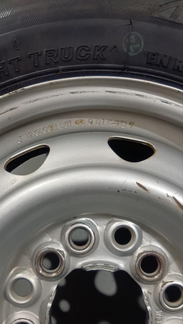 145/80R12 LT　ブリヂストン　W300　スタッドレス　４本