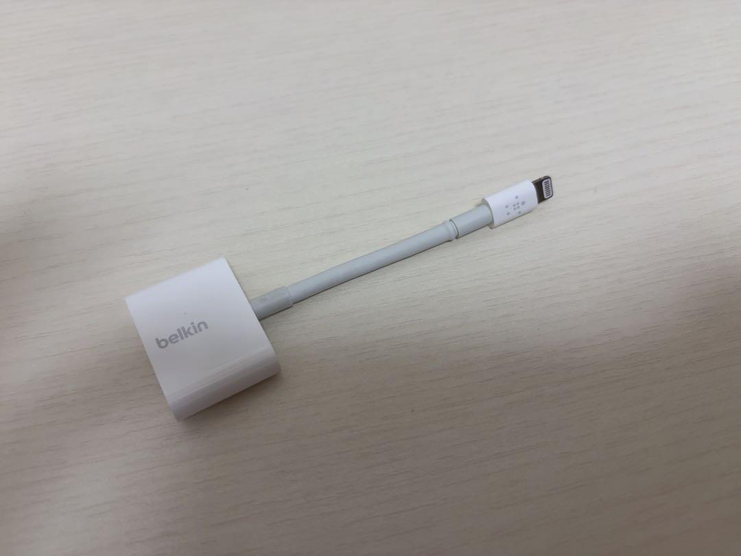 belkin ライトニング デュアルアダプター　F8J198BT