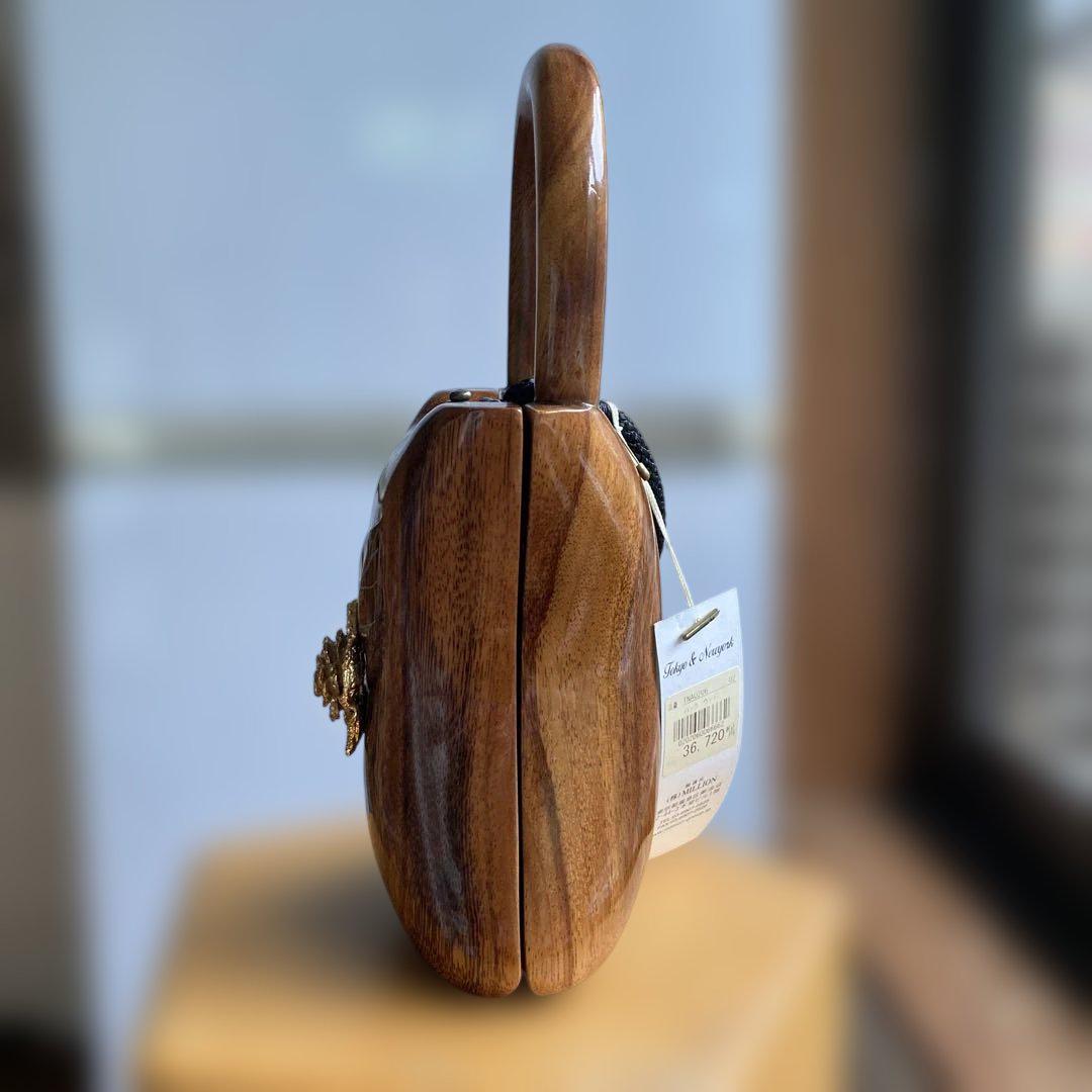 OUTLET SALE- 訳あり品など大放出 WOODS TIMMY 木製パーティーバッグ メルカリ - ローズモチーフ バッグ