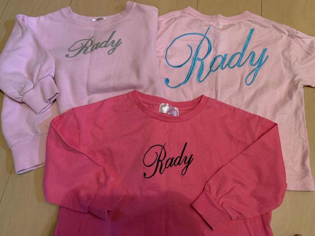 ちびRady トレーナー パーカー 3枚セット