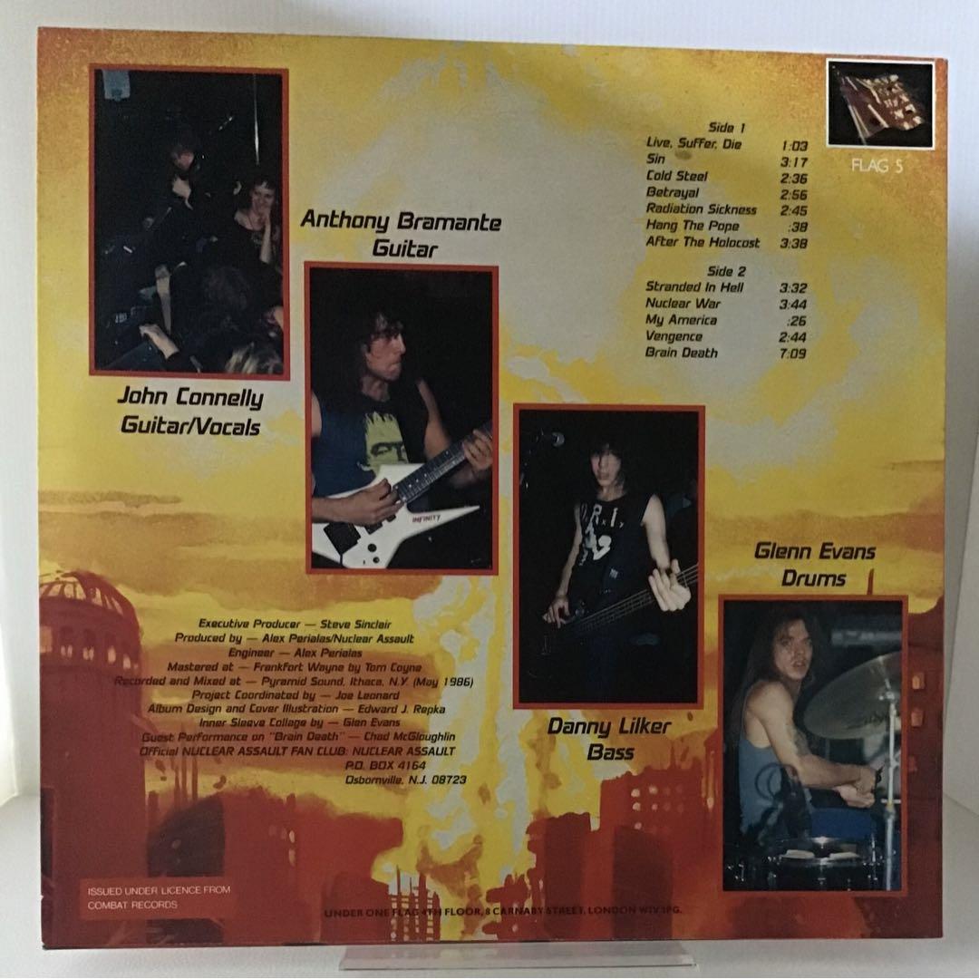 Nuclear Assault,M.O.D,Cro-Magsのレコード3枚 Nuclear Assault,M.O.D,Cro-Magsのレコード3枚